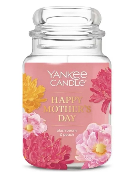 Yankee Candle Other - Yankee Candle Pink Blush Peony & Peach Jar - Happy Mother's Day